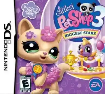 Littlest Pet Shop 3 - Biggest Stars - Purple Team (USA) (En,Fr)-Nintendo DS